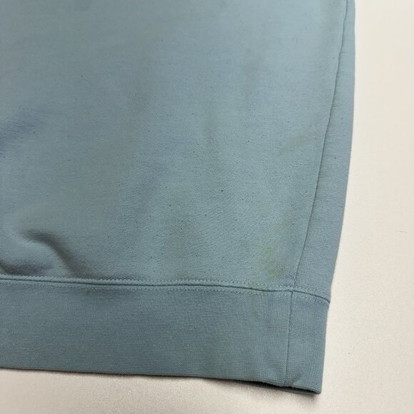 Pleasures Hoodie Sweatshirt Mens Large 24.5x26.5 Lite Blue Skate Streetwear - Picture 12 of 15